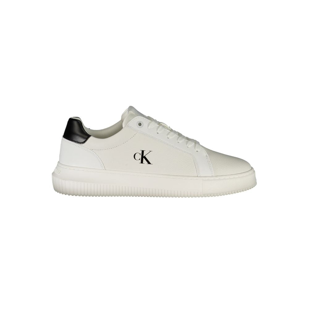 Calvin Klein White Leather Men Sneaker