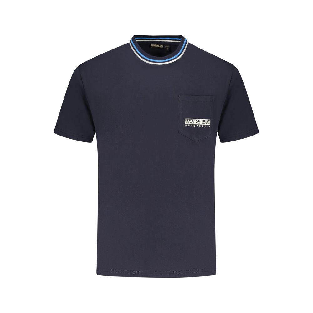 Blue Cotton T-Shirt