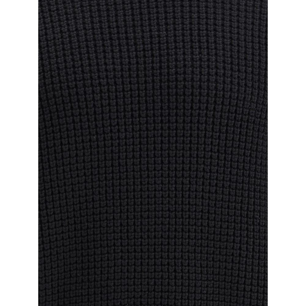 Dsquared² Black Wool Sweatshirt