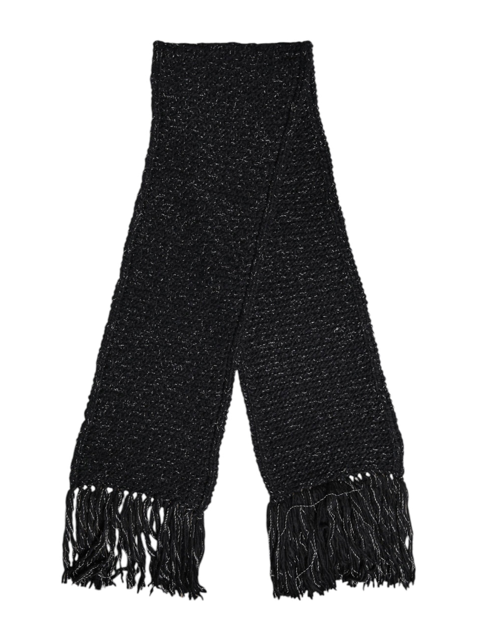 Black Cashmere Neck Warmer Wrap Shawl Scarf