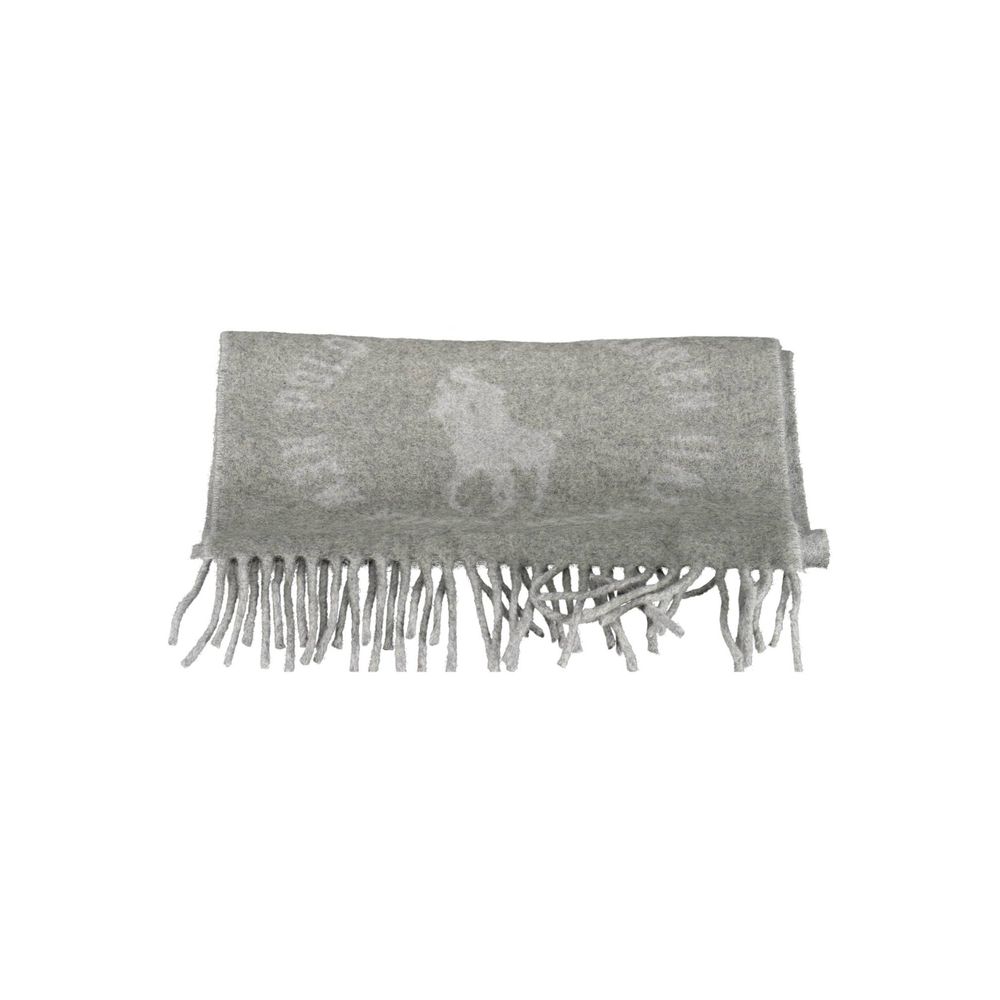 Ralph Lauren Grigio Lana Men Scarf