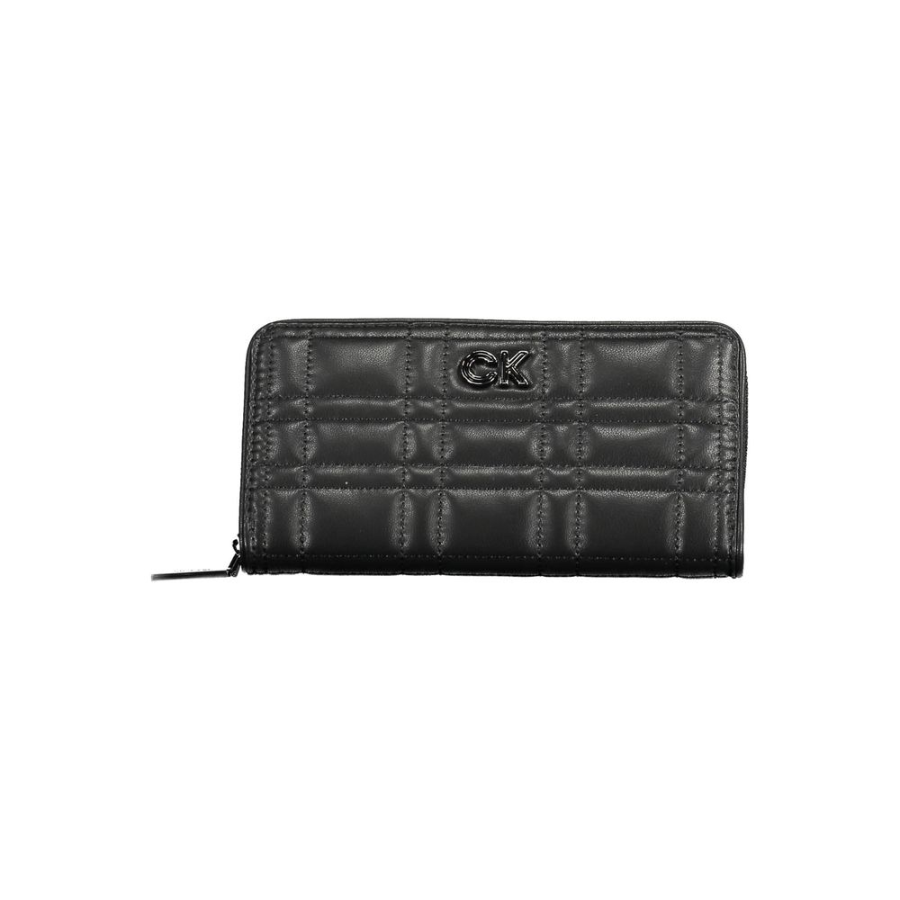 Black Polyester Wallet