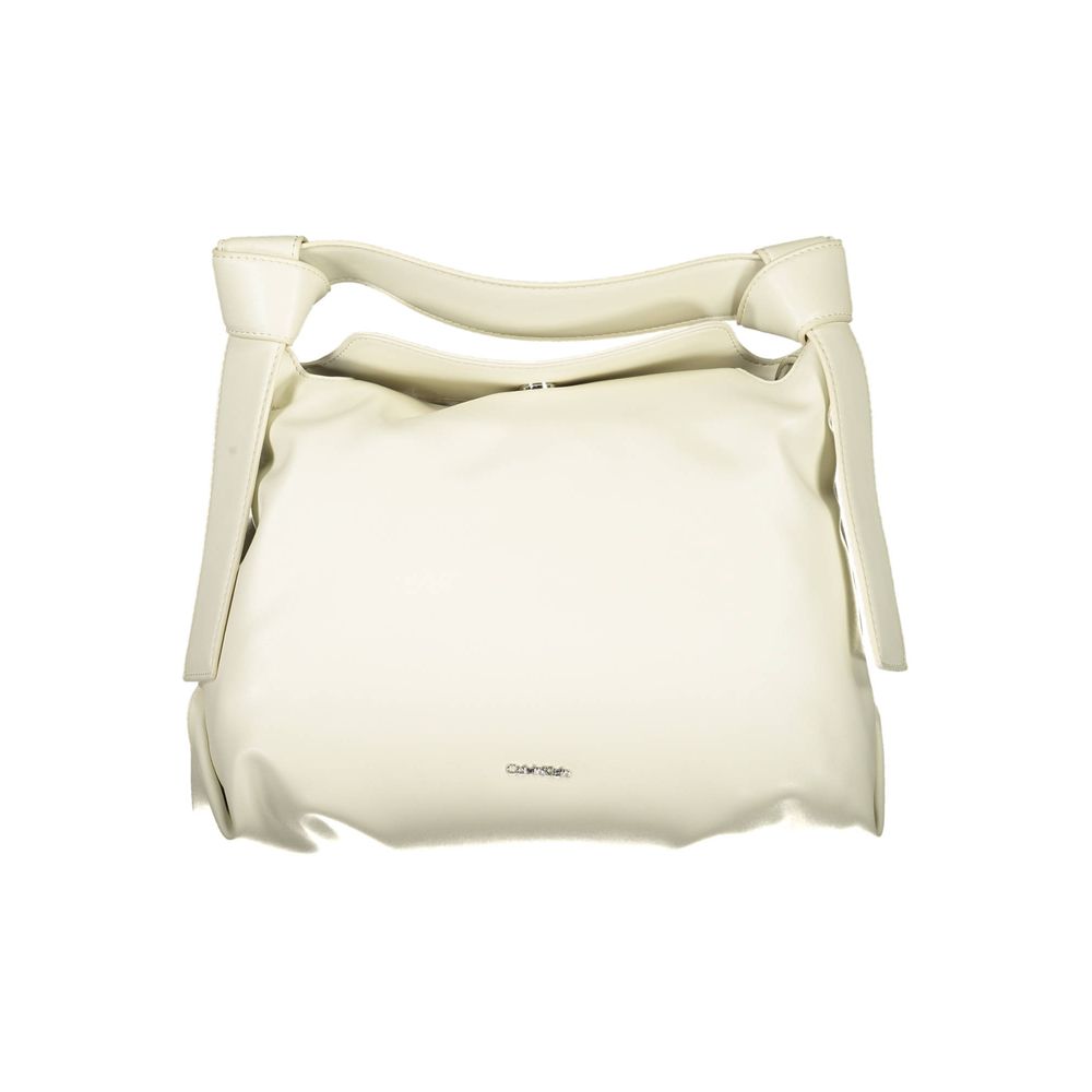 Calvin Klein Beige Polyester Handbag