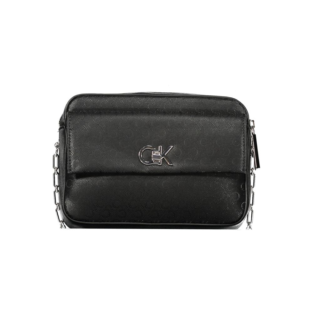 Calvin Klein Black Polyester Handbag