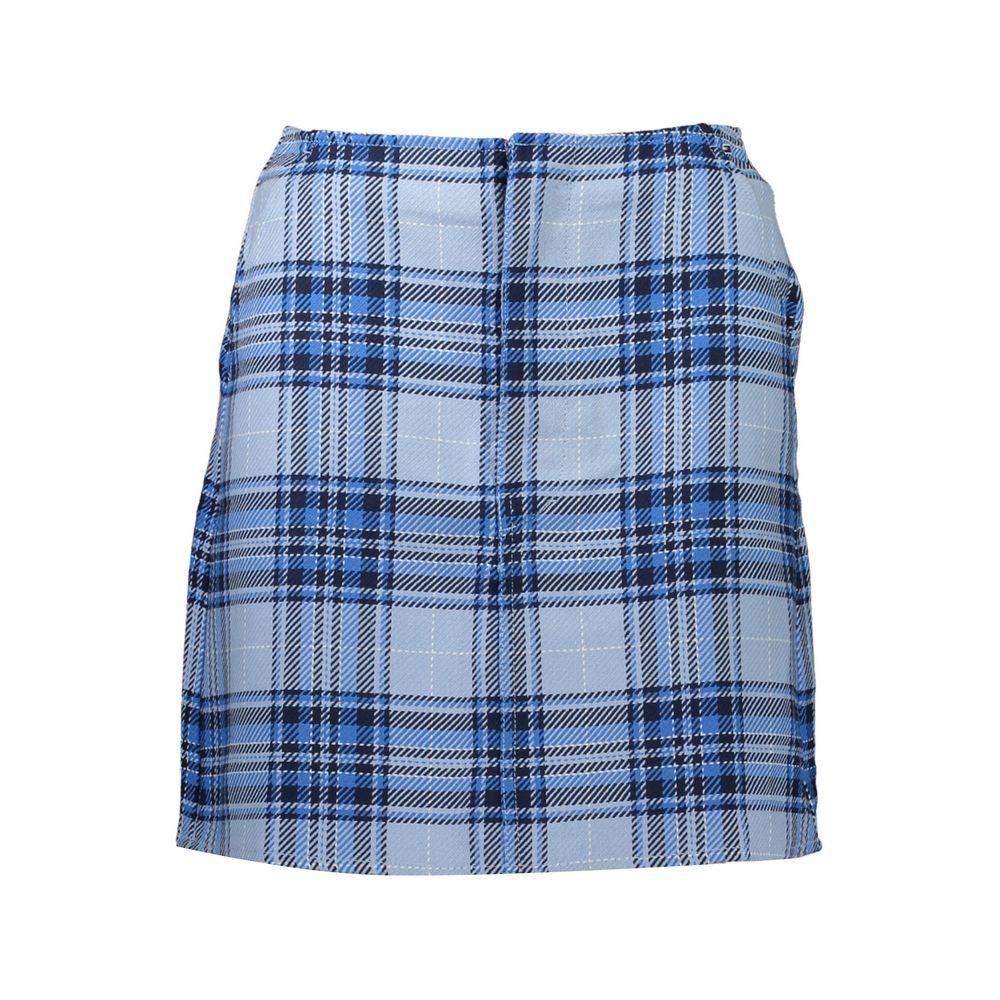 Blue Cotton Skirt
