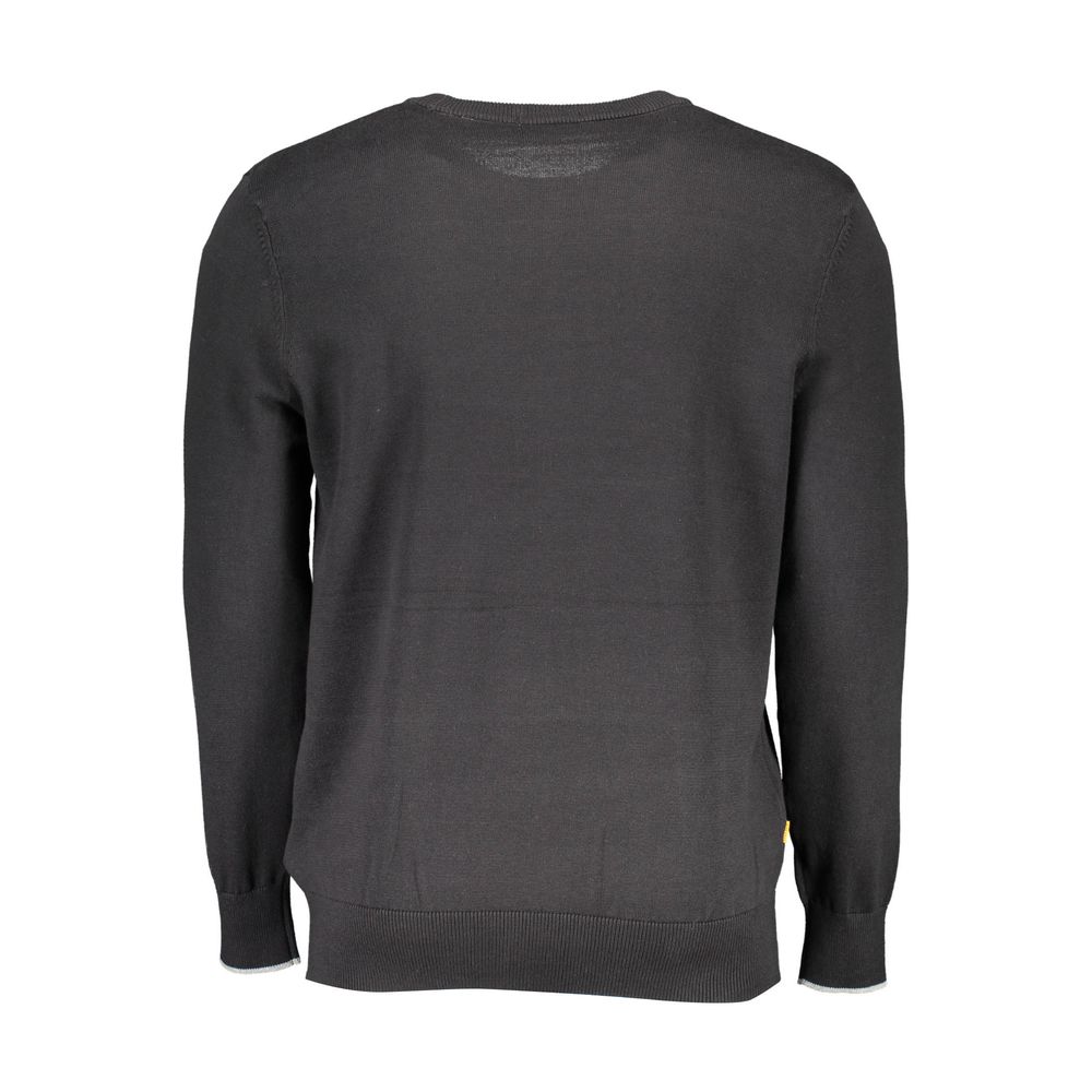 Black Cotton Sweater