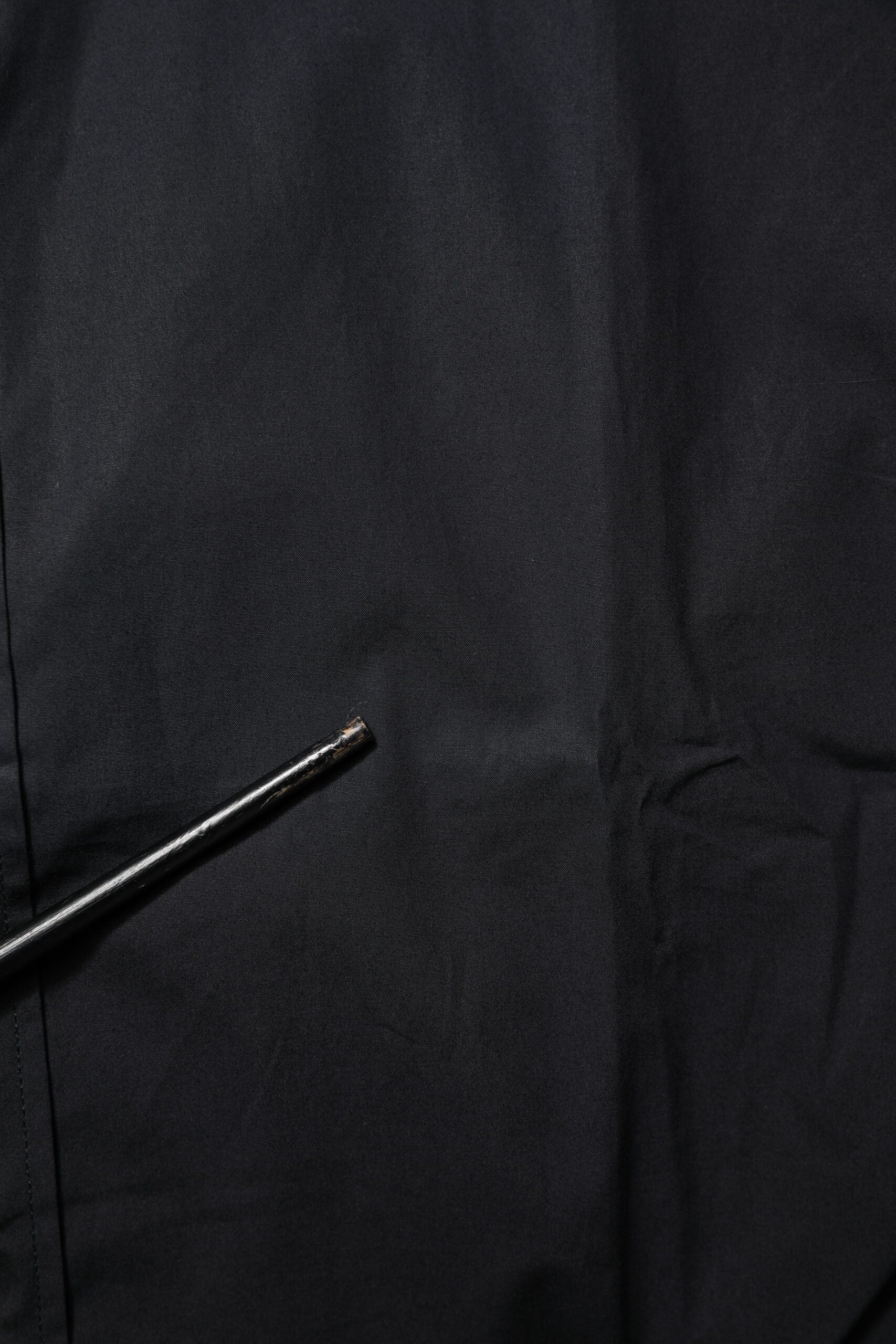 Black Cotton GOLD Long Sleeves Dress Shirt