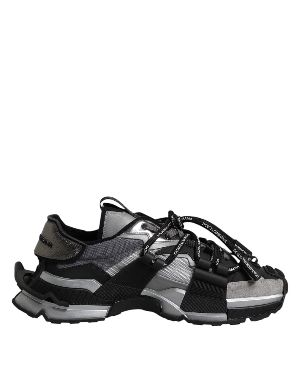 Multicolor Panelled Space Sneakers Shoes