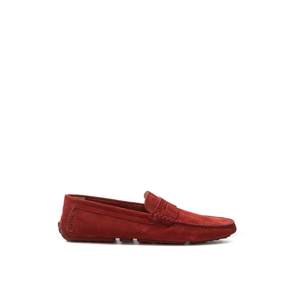 Bordeaux Leather Moccassin