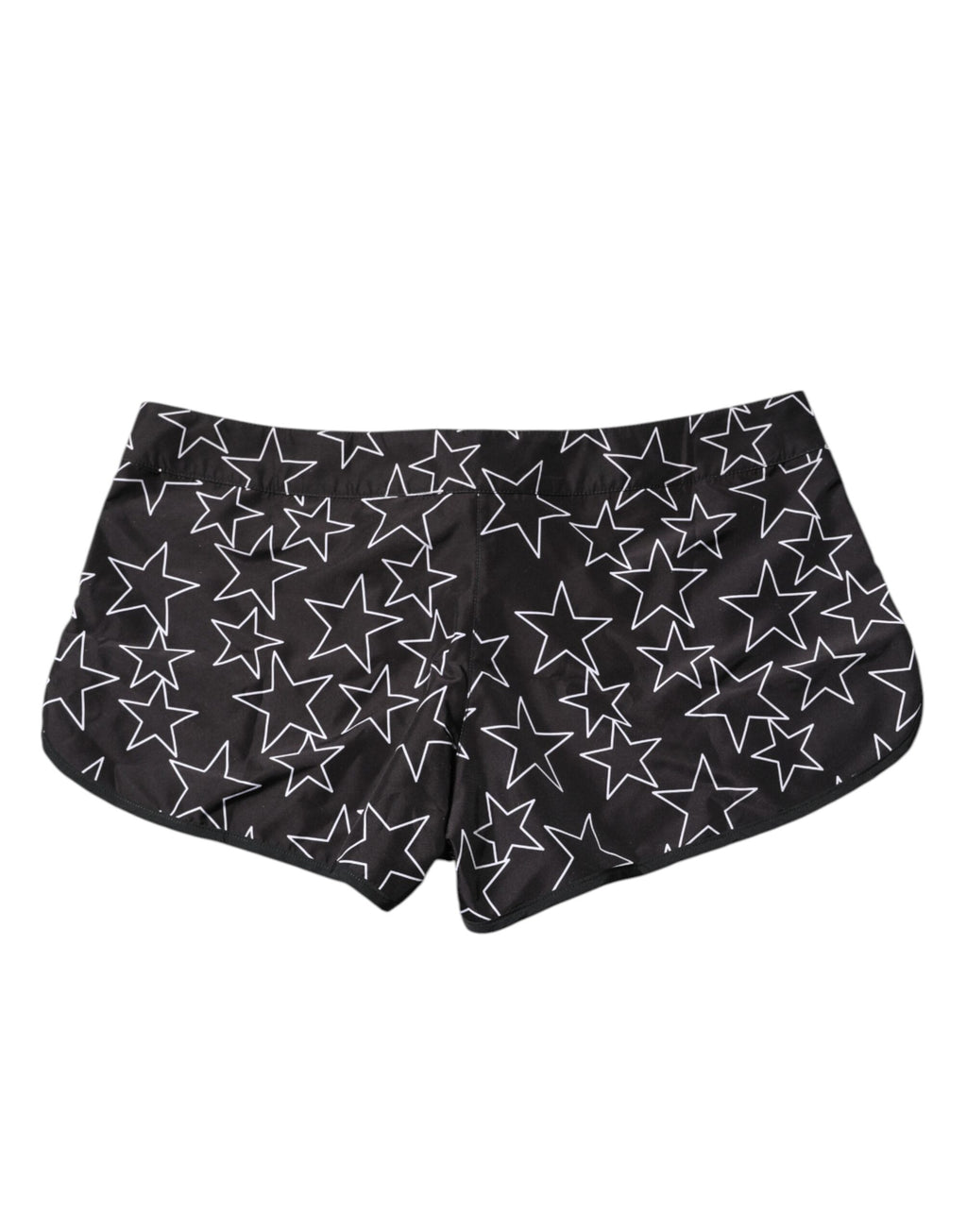 Black Star Print Beachwear Shorts Swimwear