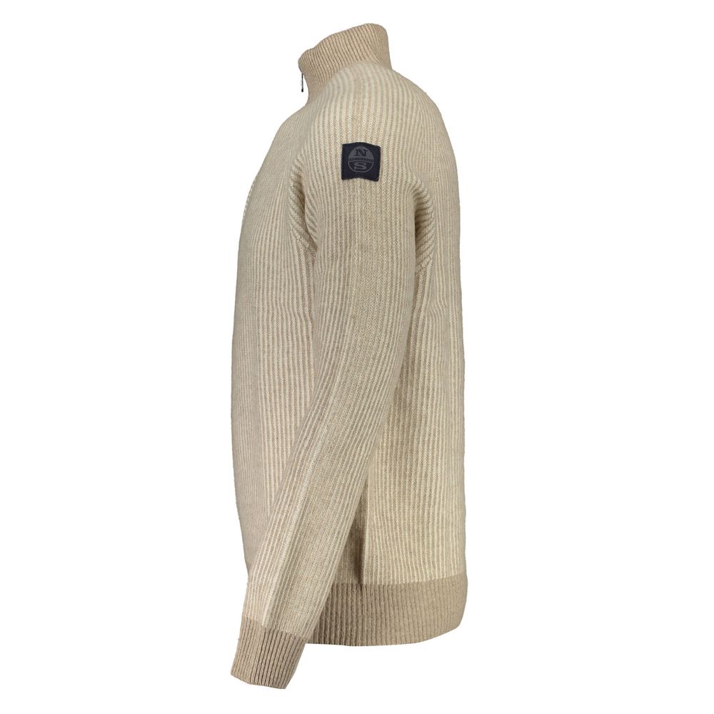 Beige Wool Sweater