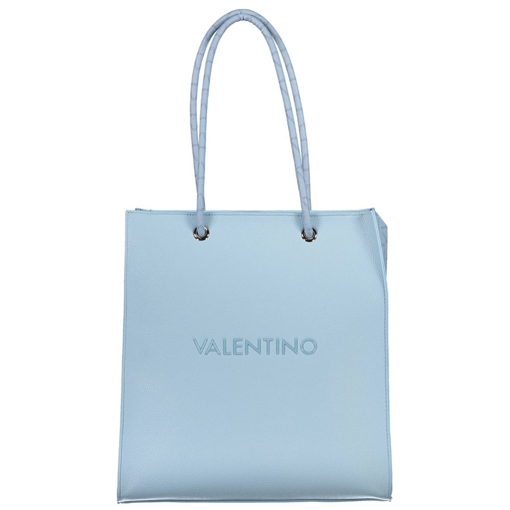 Blue Polyethylene Handbag