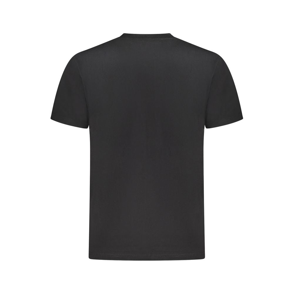 Black Cotton T-Shirt
