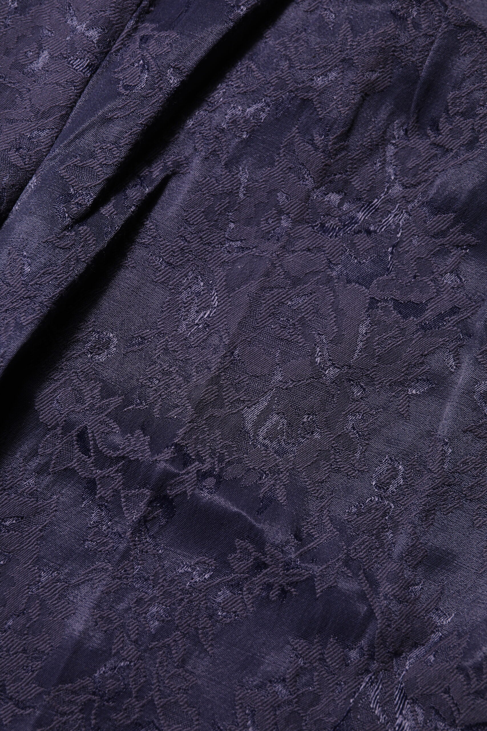 Purple Jacquard High Waisted Pants