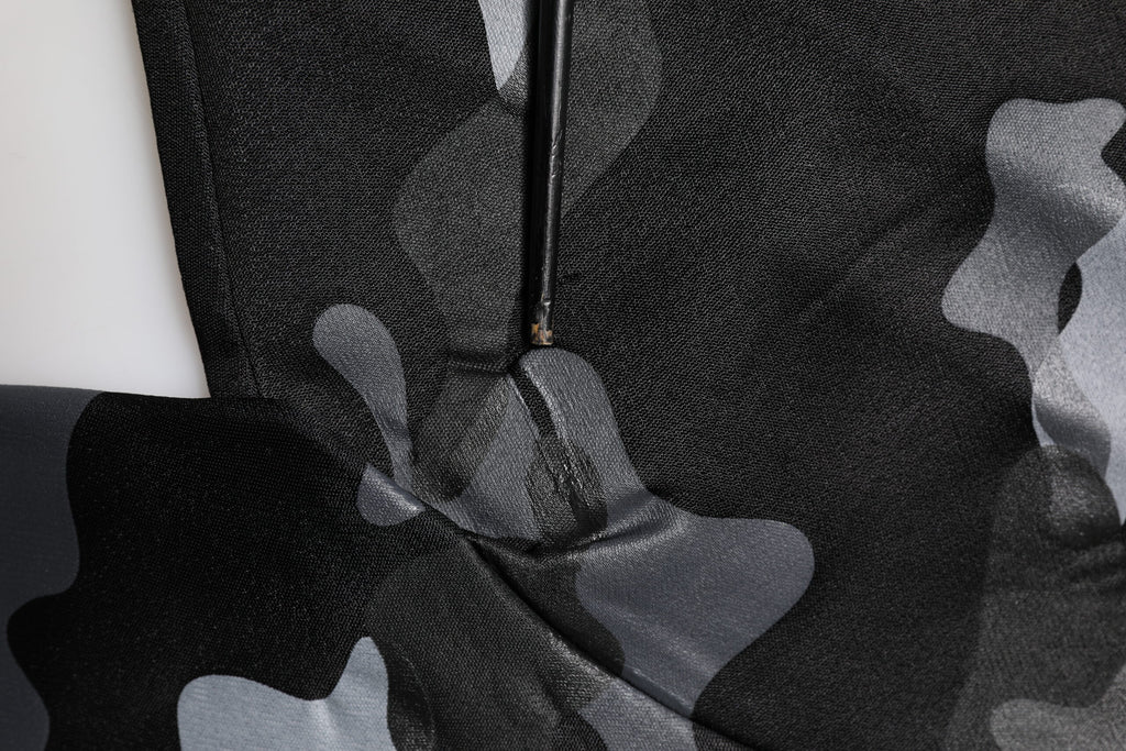 Black Camouflage Pullover Sweatshirt Sweater