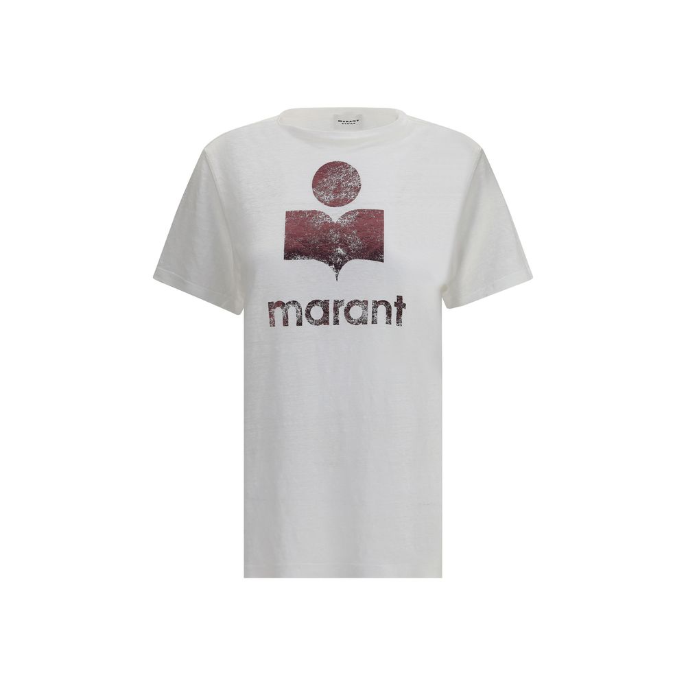 Marant Etoile White Linen T-Shirt