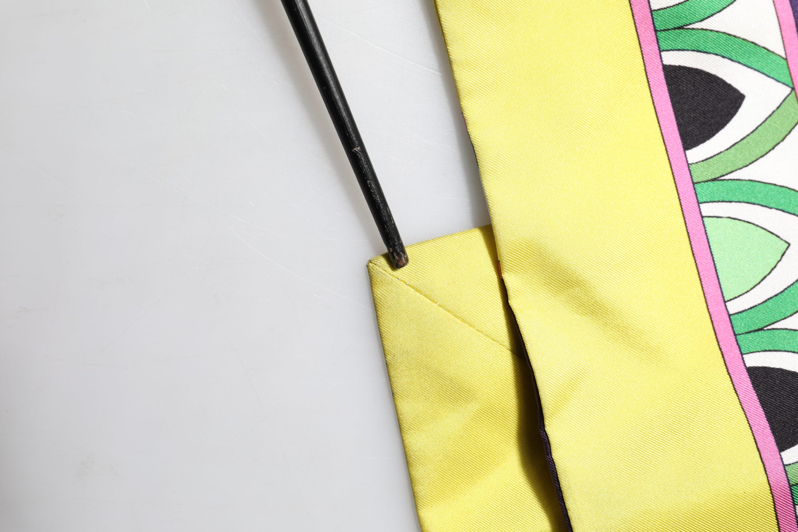 Blue Floral Print Silk Long Sleeves Wrap Robe