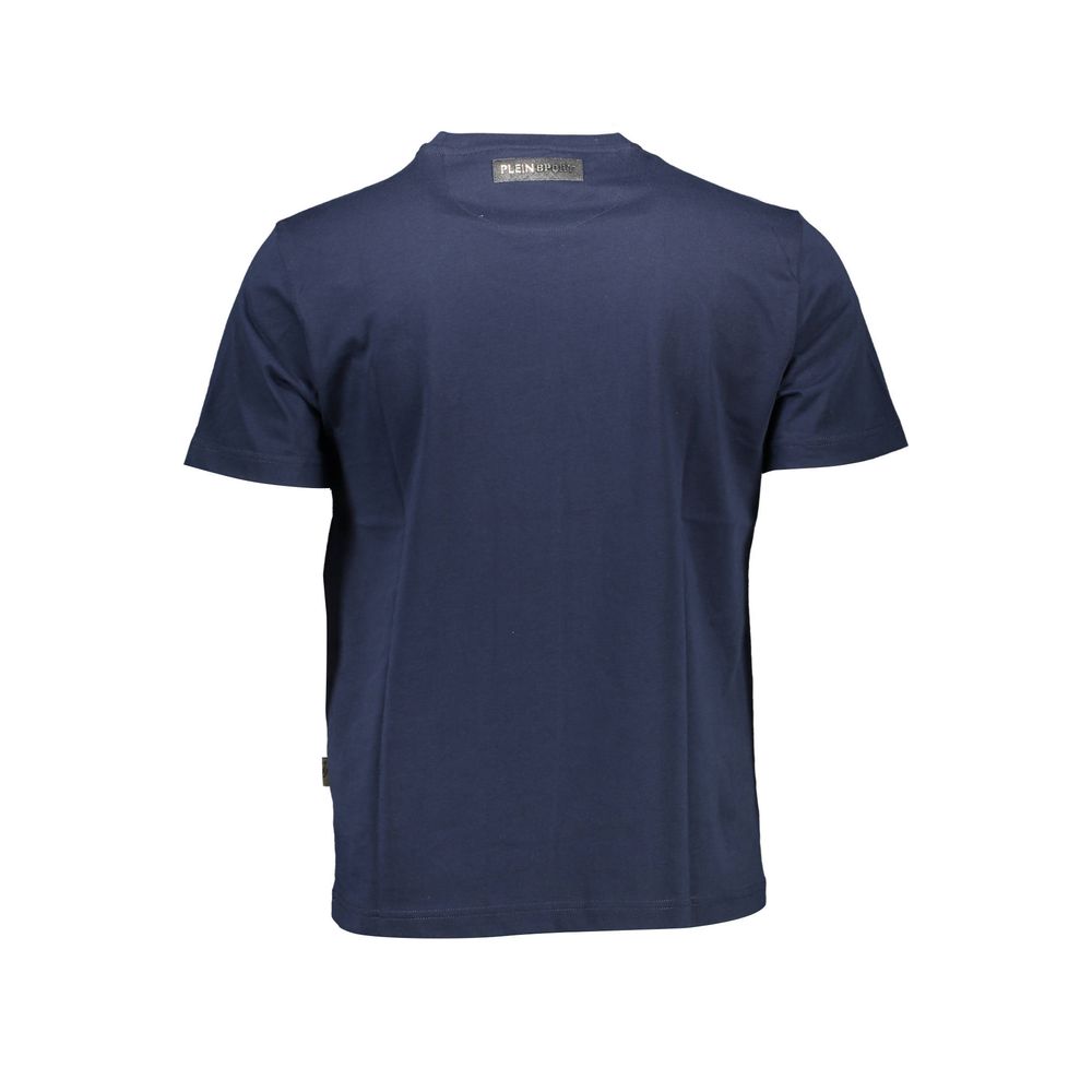 Plein Sport Blue Cotton Men's T-Shirt