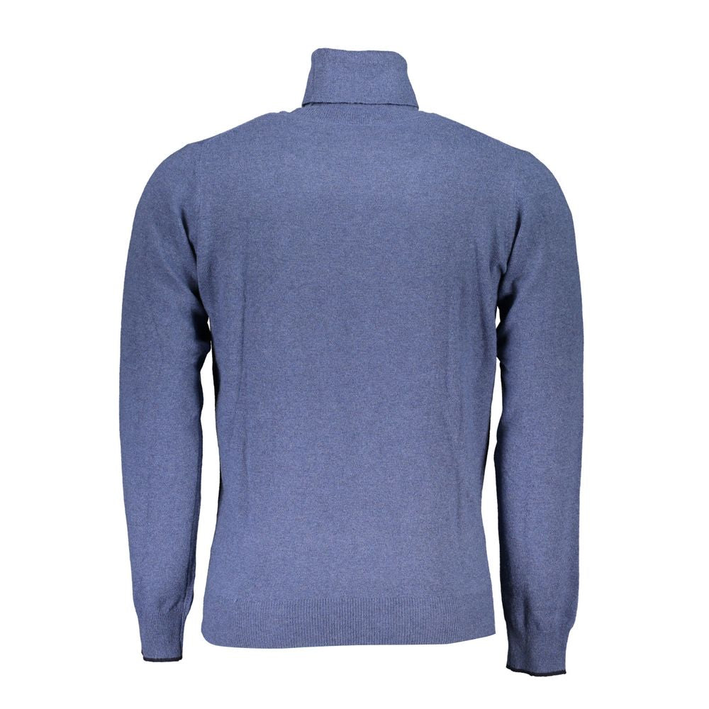 North Sails Blu Poliammide Men Sweater