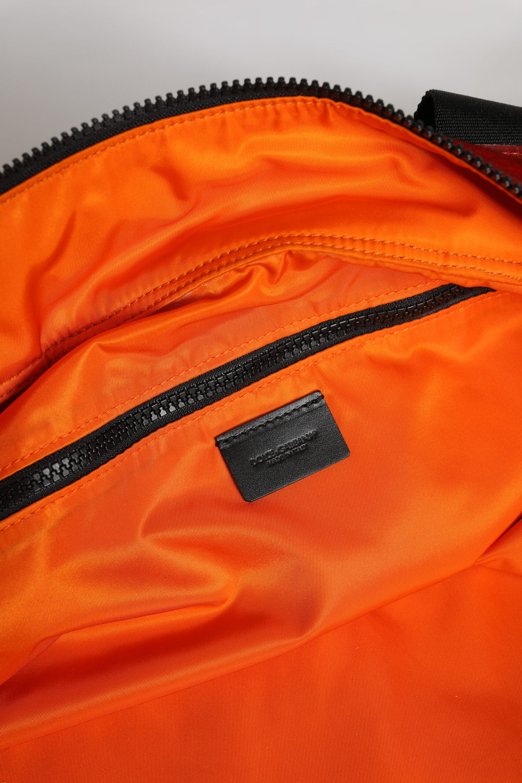 Red Nylon Hand Shoulder Duffel Travel Bag