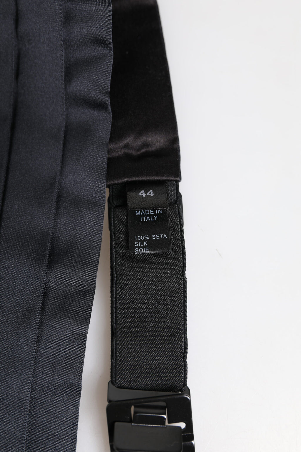 Dark Blue 100% Silk Belt Waist Cummerbund