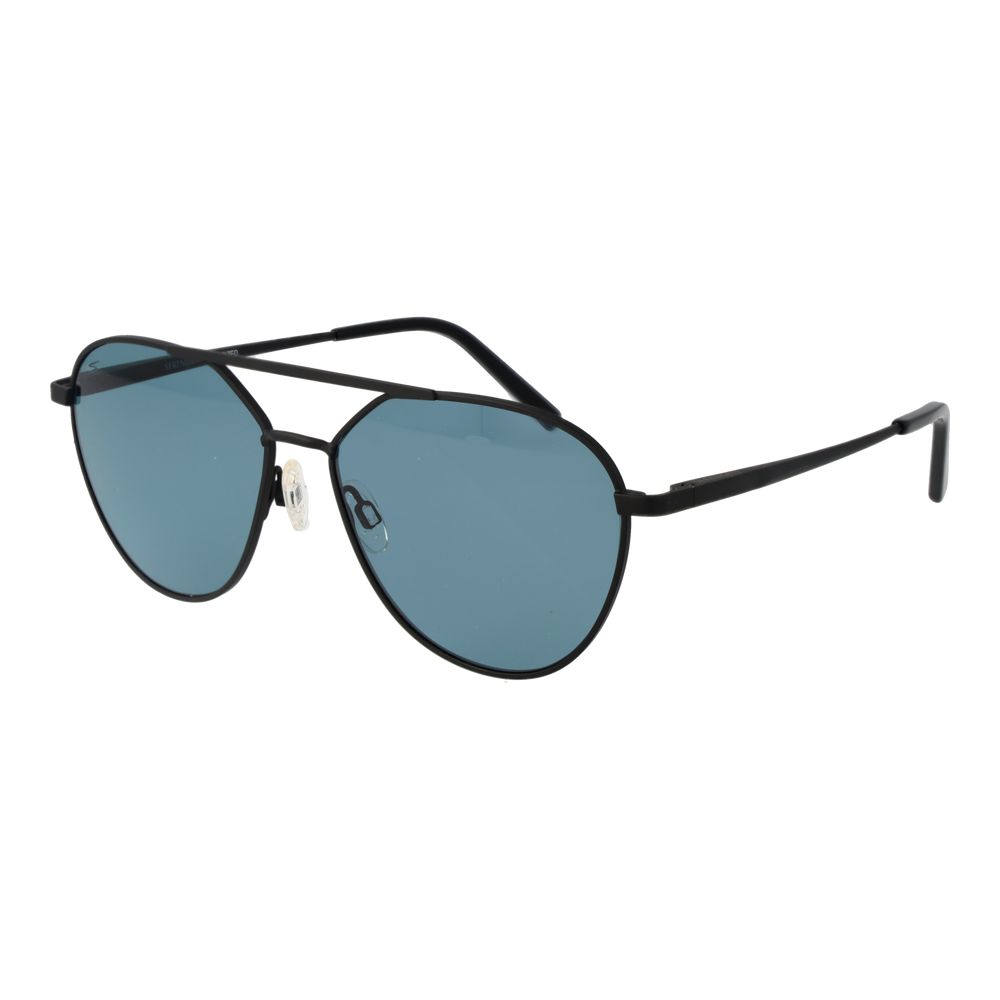 Serengeti Black Plastic Sunglasses