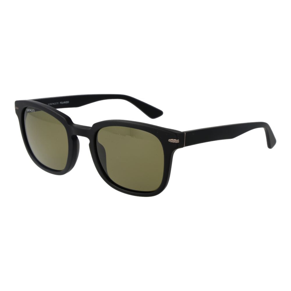 Serengeti Black Acetate Sunglasses