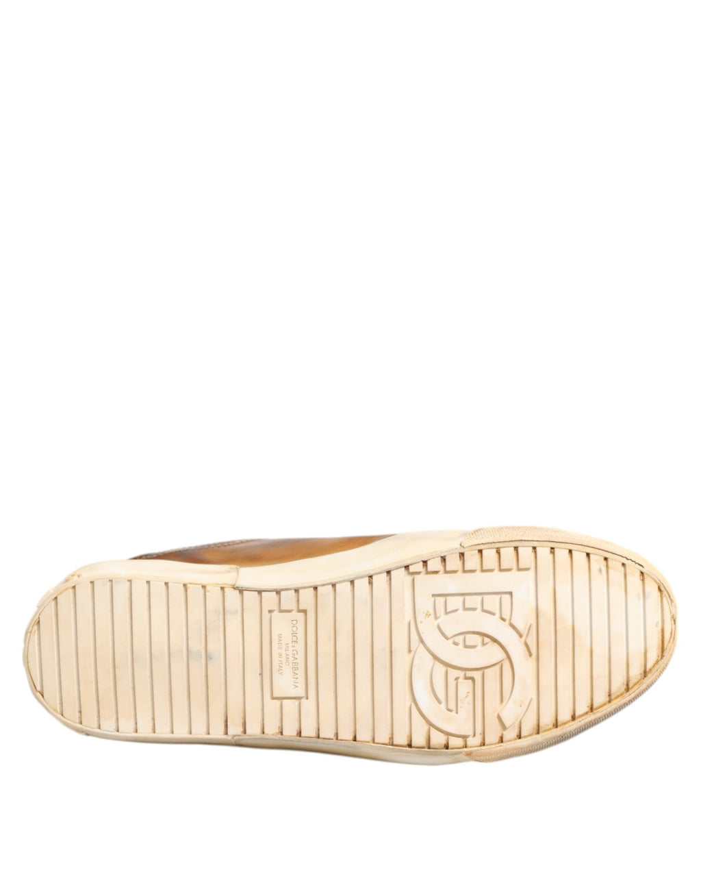 Brown Leather Low Top Men Sneakers Shoes