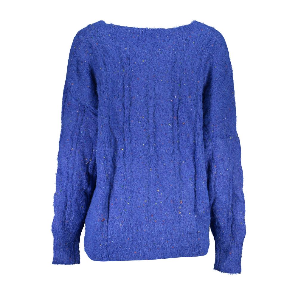 Desigual Blue Polyester Sweater