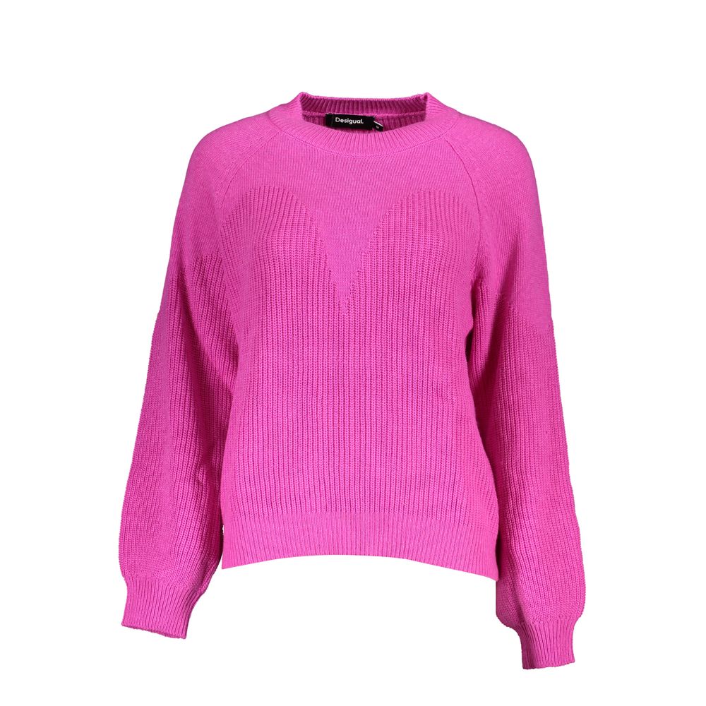 Desigual Rosa Polyester Women Sweater