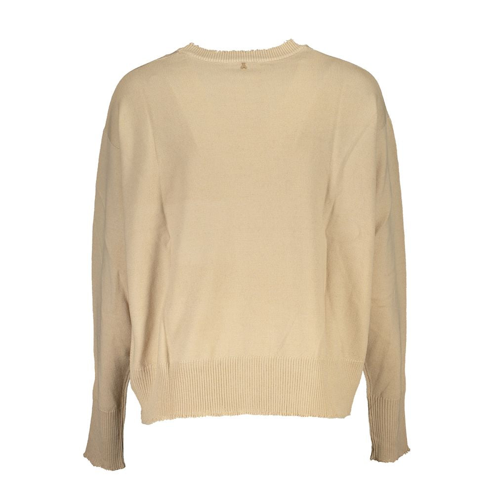 Patrizia Pepe Beige Tessuto Women Sweater
