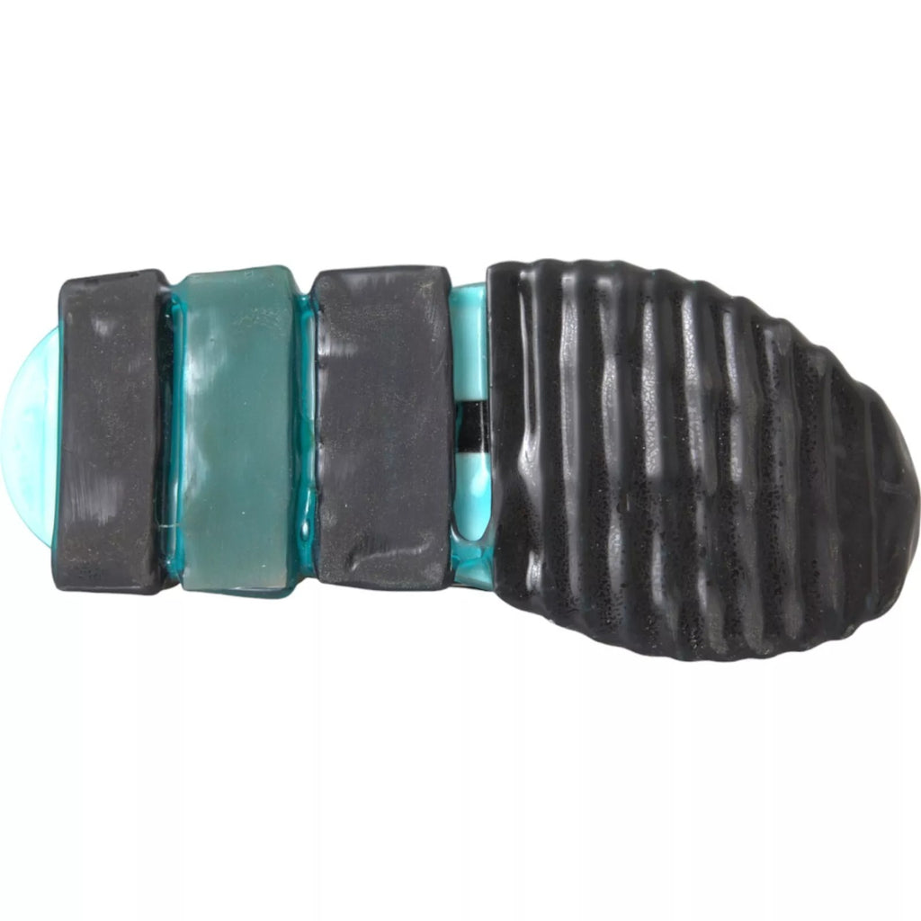 Black White Blue Slip On Sorrento Sneakers