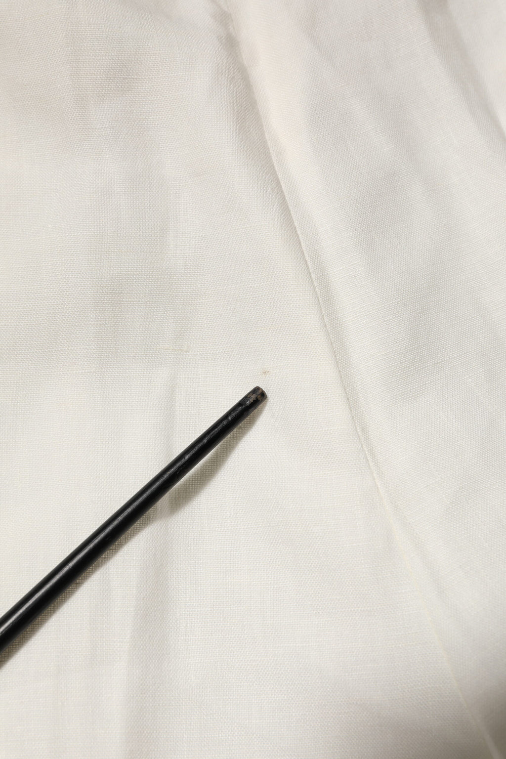 Cream Linen Dress Slim Formal Trouser Pants