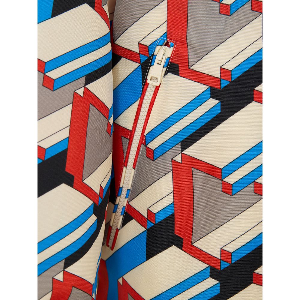 Multicolor Polyamide Shell Jacket
