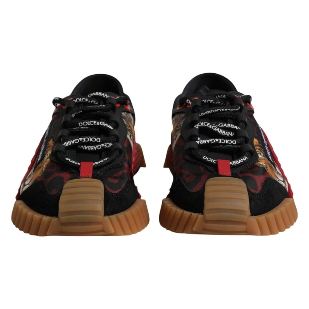 Black Logo Low Top NS1 Men Sneakers