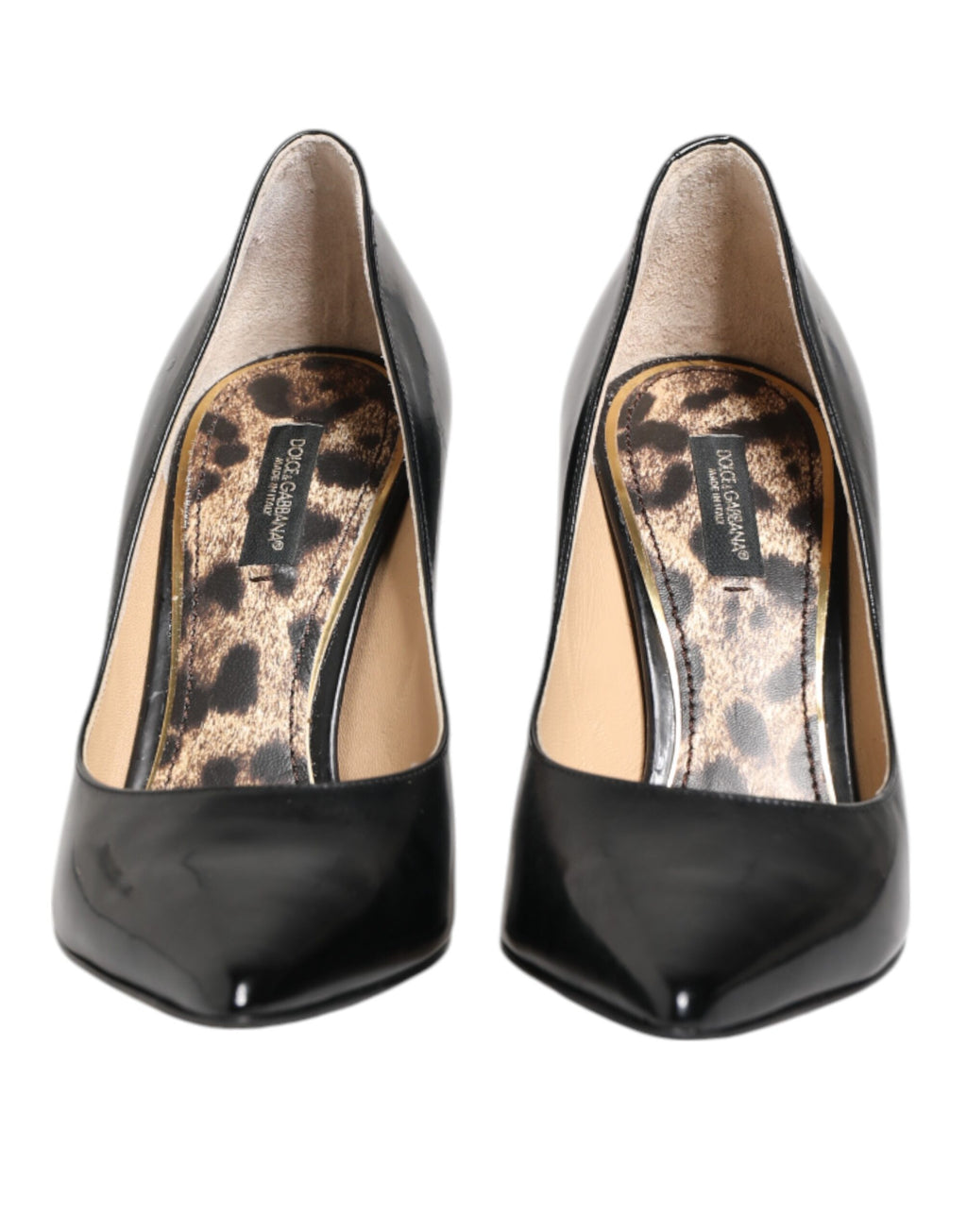 Black Calf Leather Stiletto Heels Pumps Shoes