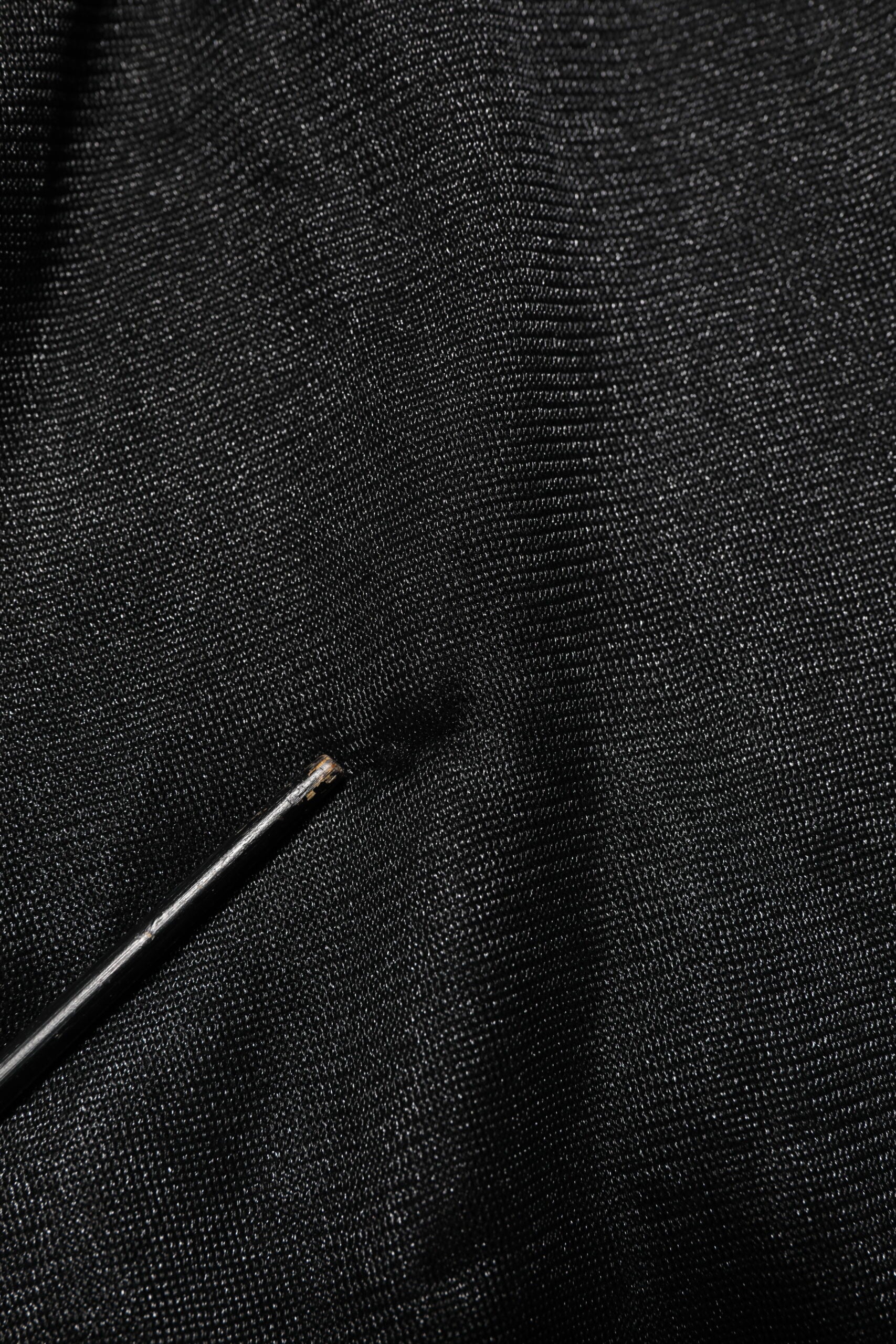 Black Polyester Pullover Sweatshirt Sweater