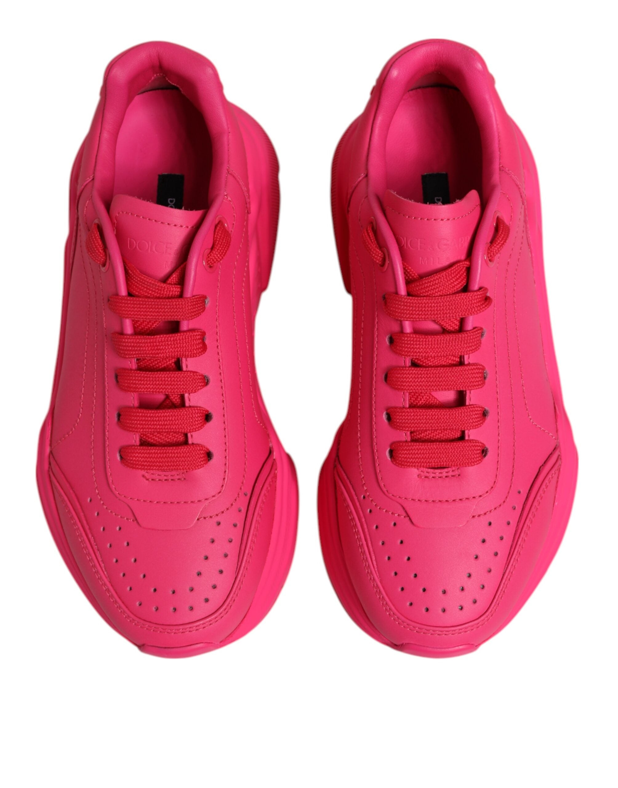 Pink Leather Daymaster Low Top Sneakers Shoes