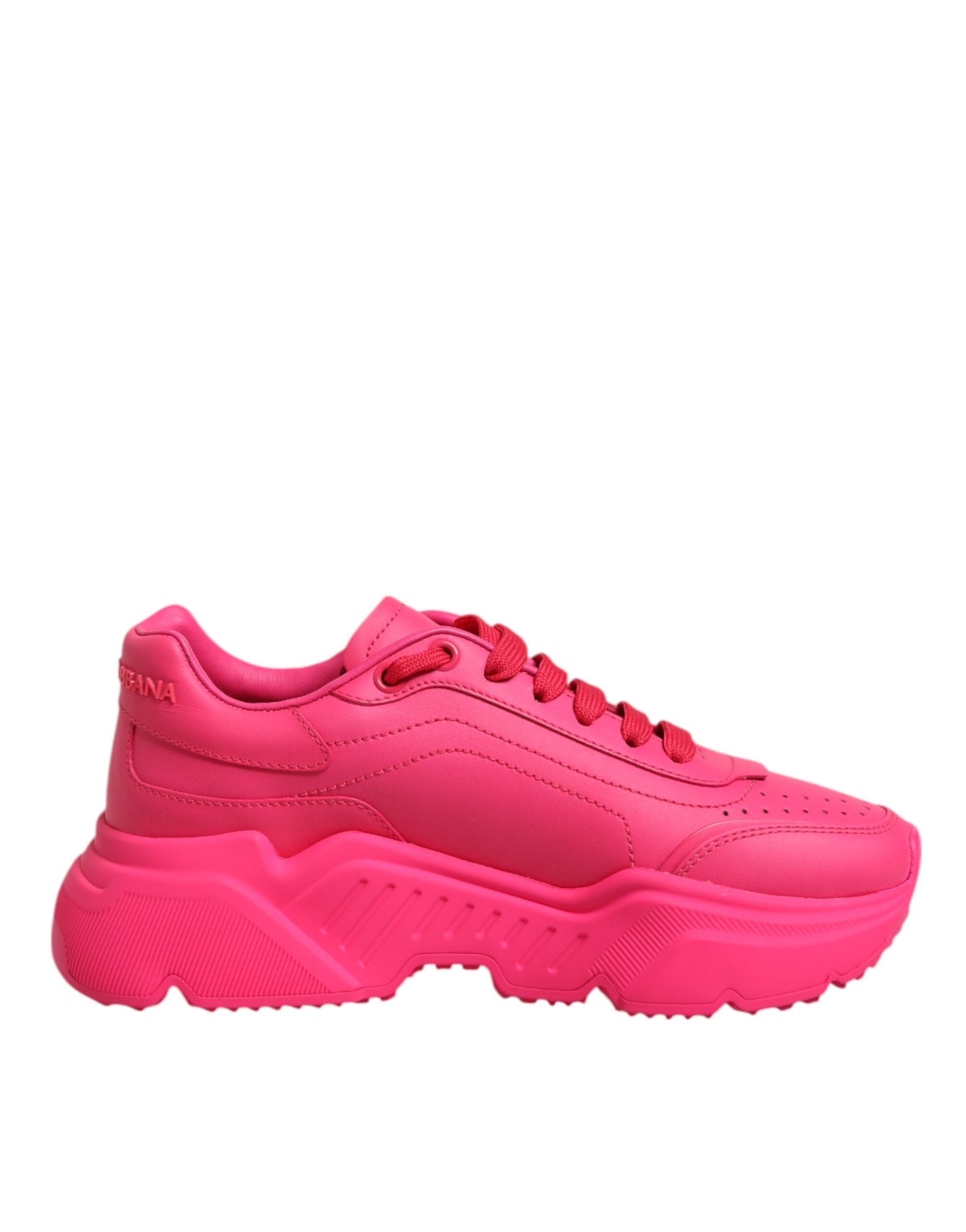 Pink Leather Daymaster Low Top Sneakers Shoes