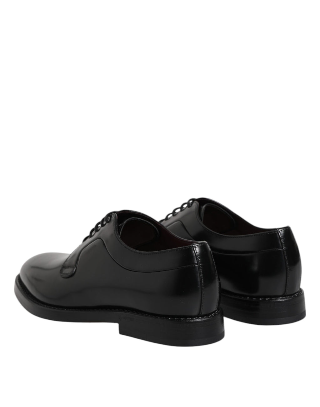 Black Calf Leather Lace Up Dress Shoes