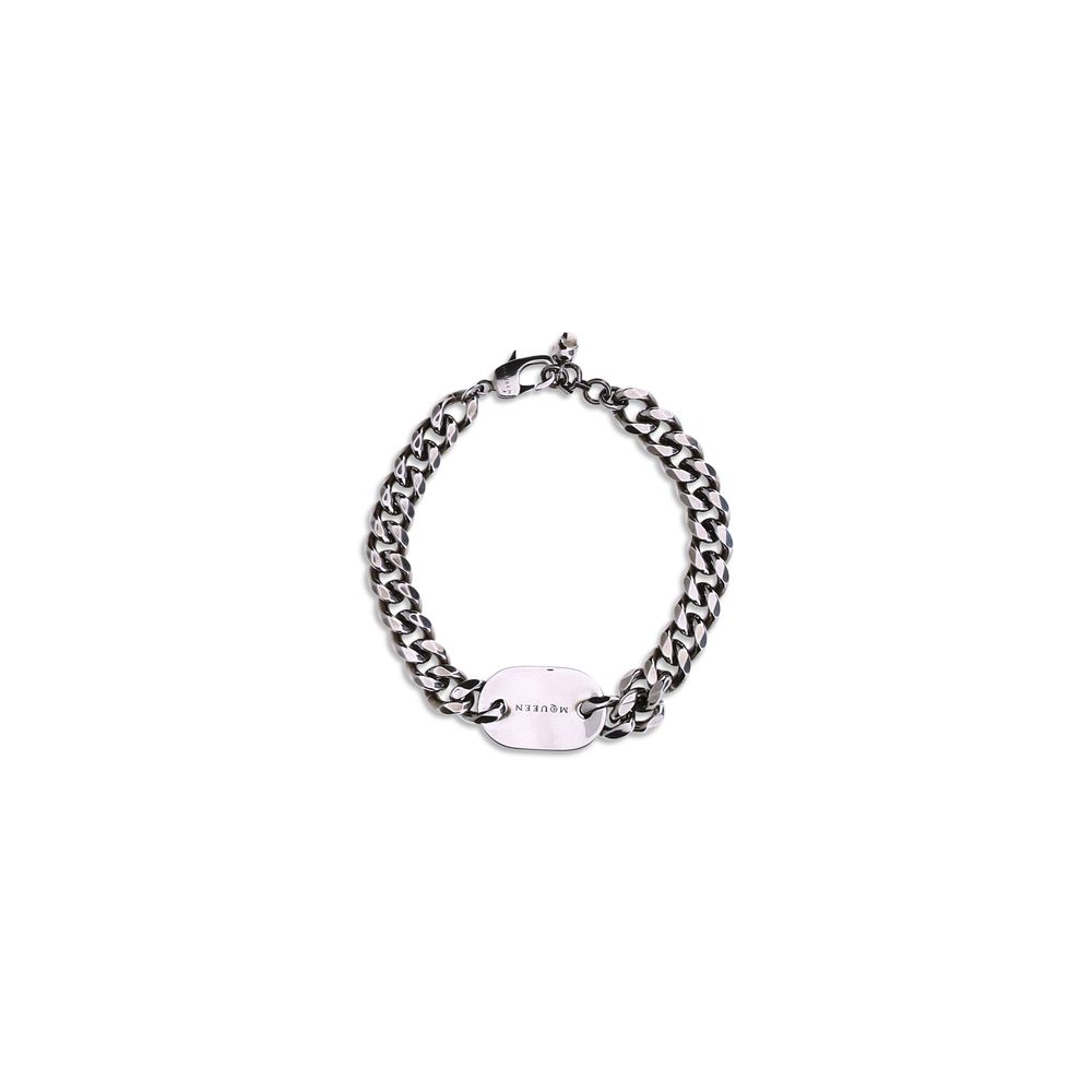Alexander McQueen Silver Brass Bracelet
