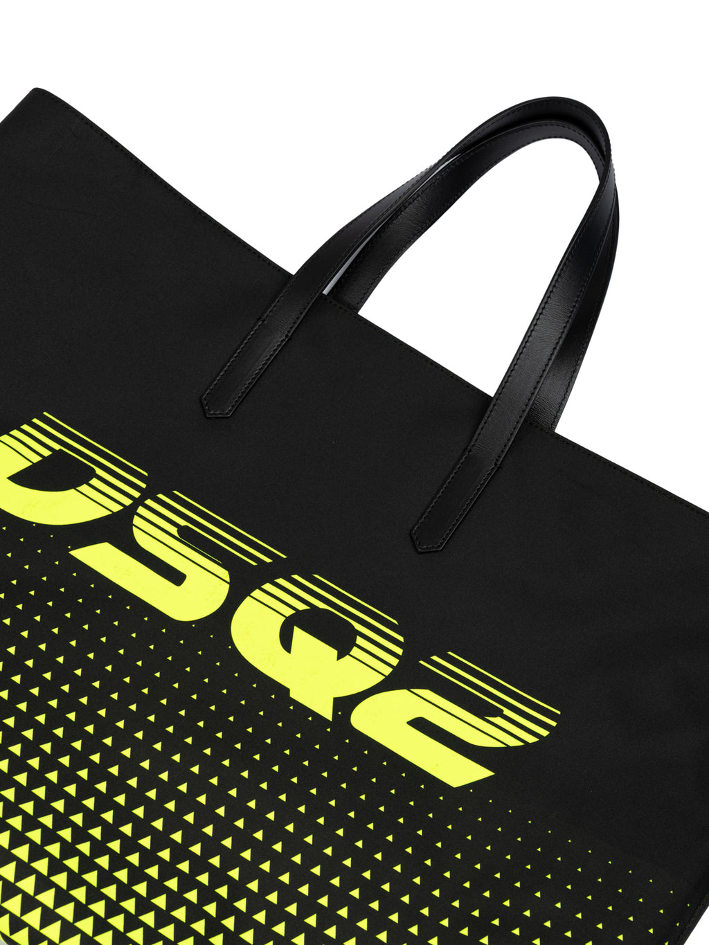Bicolour Polyester Logo Shopping Bag