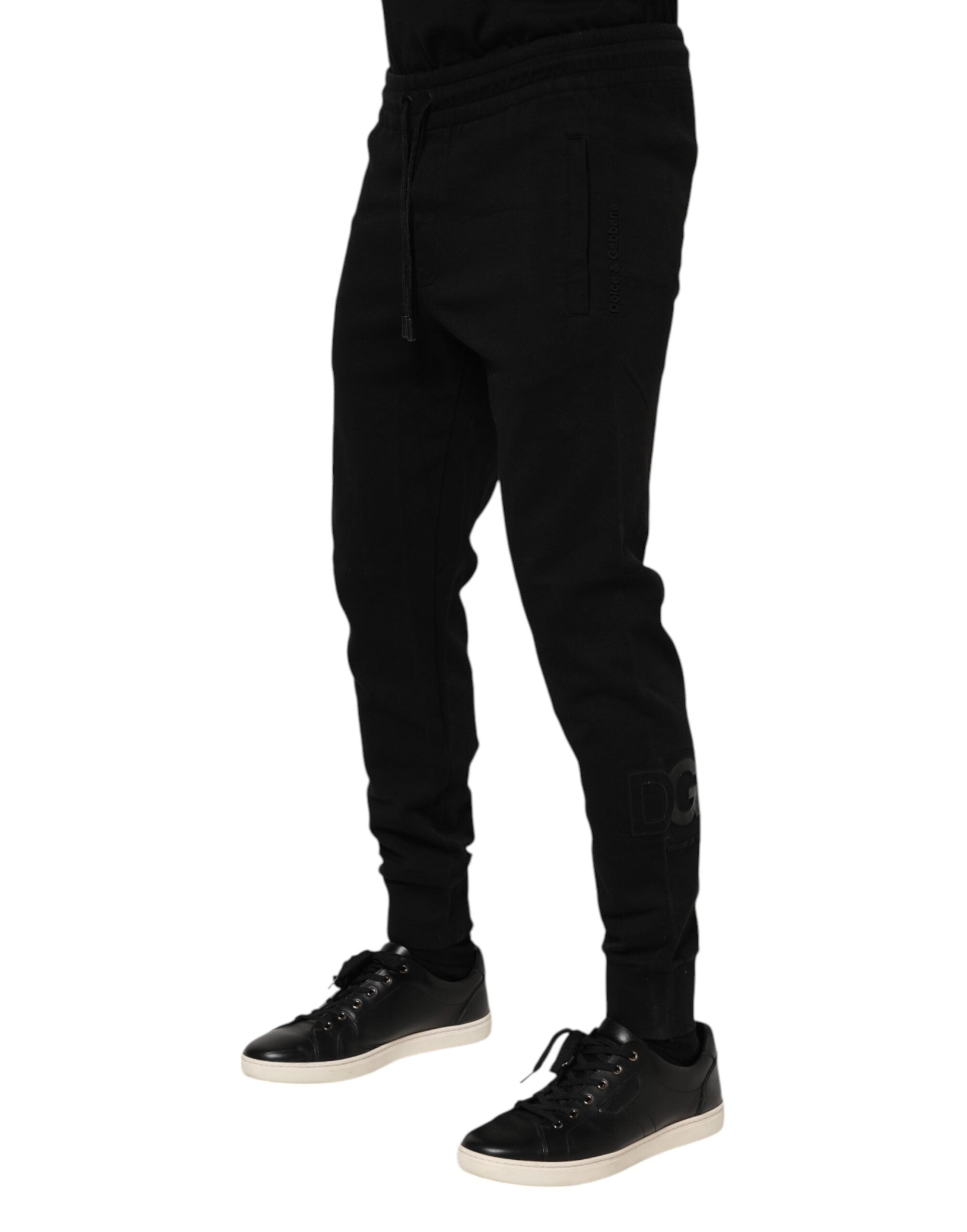 Black Cotton Jogger Jogging Men Trouser Pants