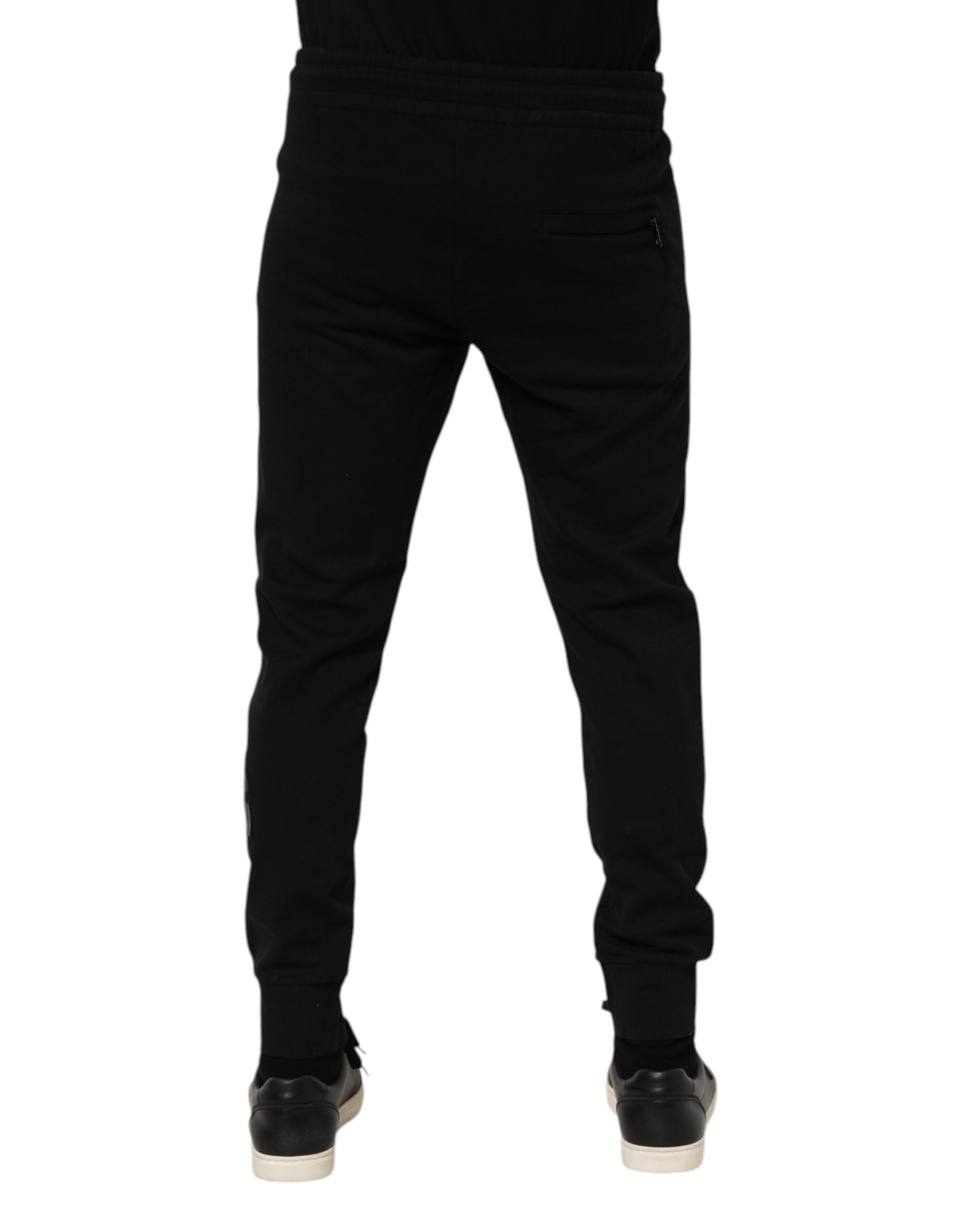 Black Cotton Jogger Jogging Men Trouser Pants