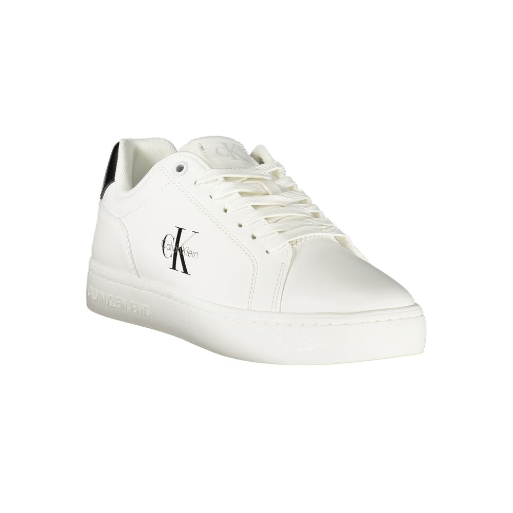 Calvin Klein White Leather Women Sneaker