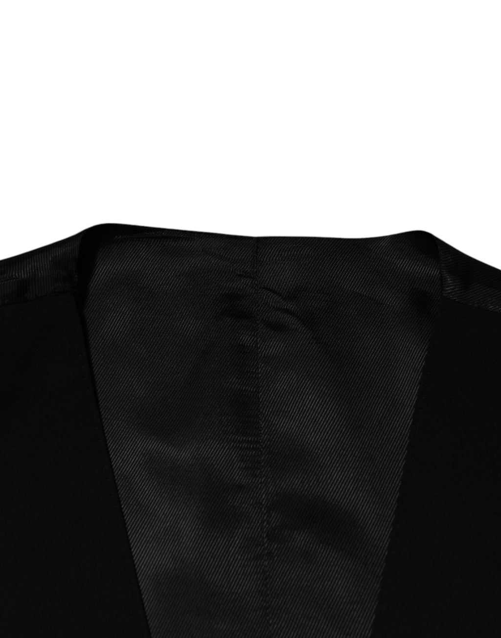 Black Wool Dress Formal Men Waistcoat Vest