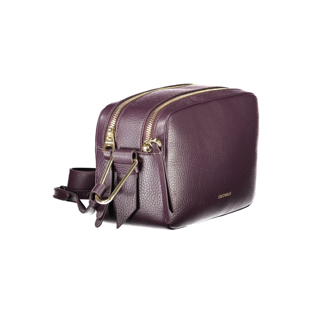 Coccinelle Purple Leather Women Handbag