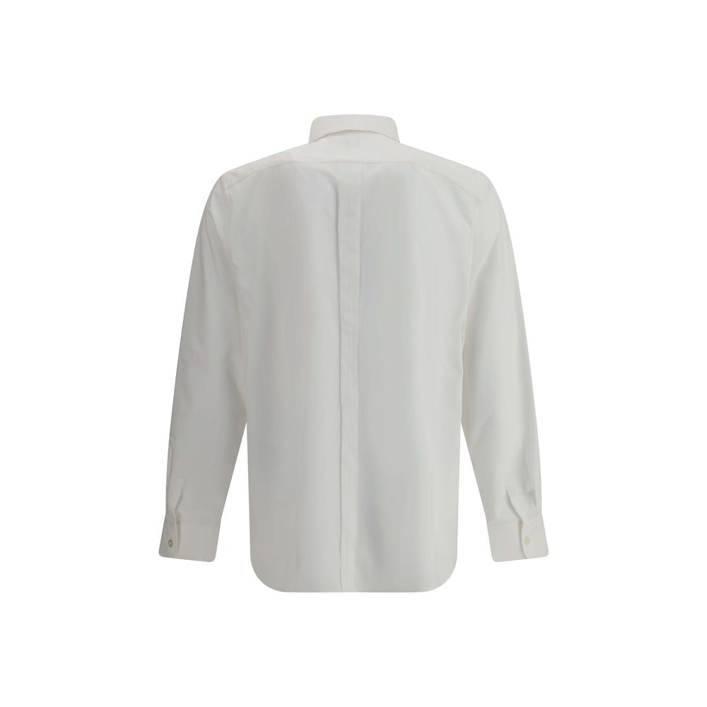 Saint Laurent White Cotton Dress Shirt