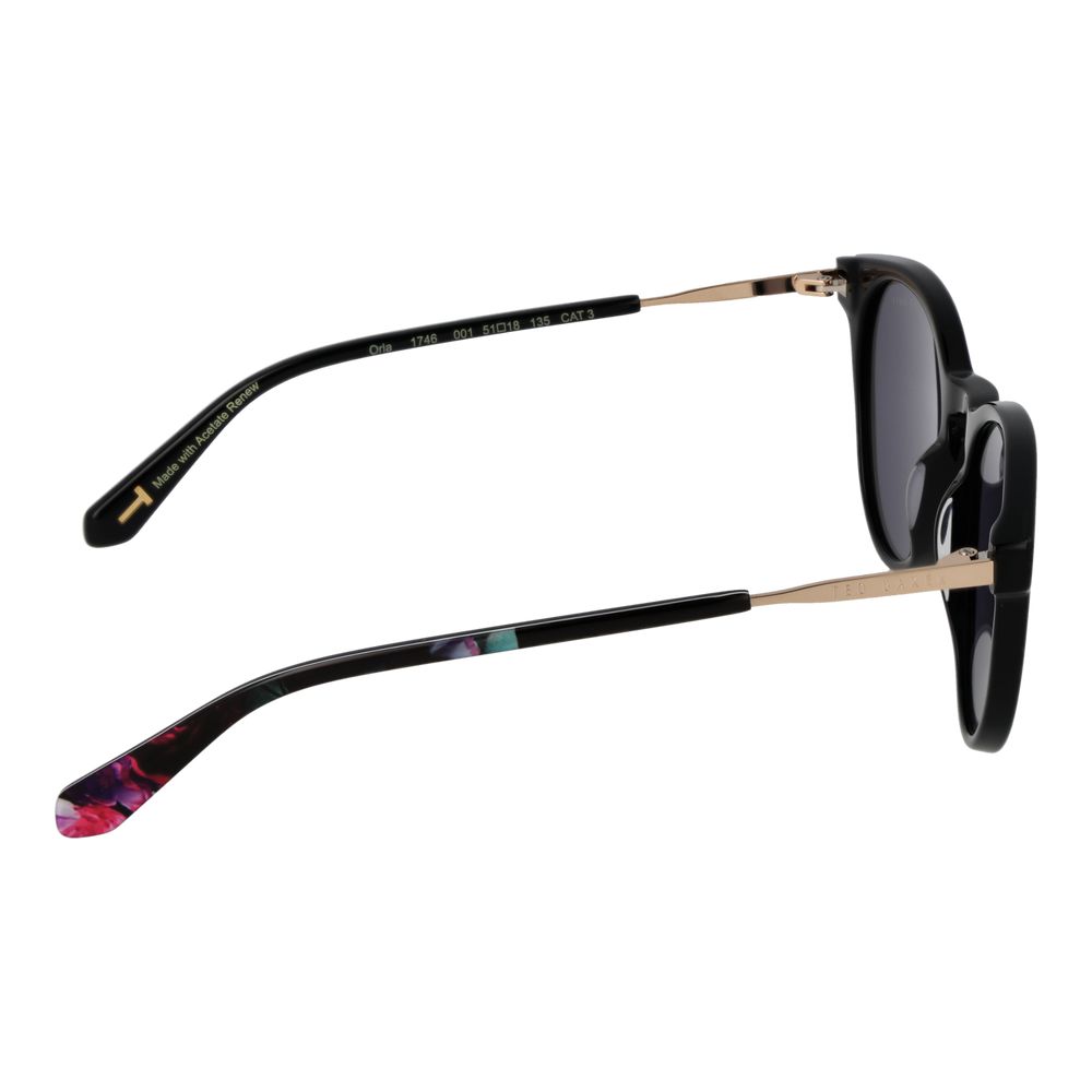 Ted Baker Black Acetate Sunglasses