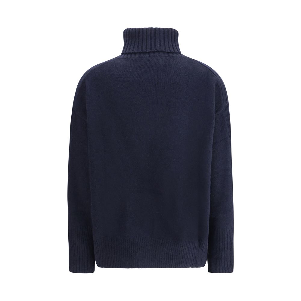 Allude Blue Cashmere Cashmere Sweater